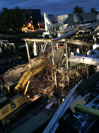 Pile of Scrap Metal for Recovery and Recycling